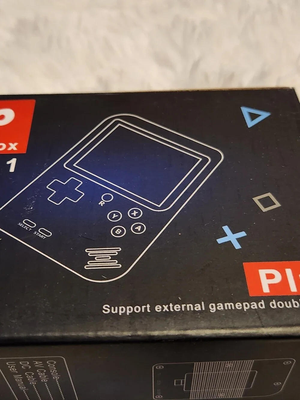 NEW SUP Retro Handheld Gaming Console - Yellow